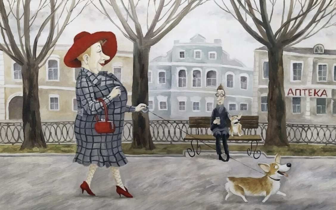 Картина Ольги Громовой из свободного доступа интернет