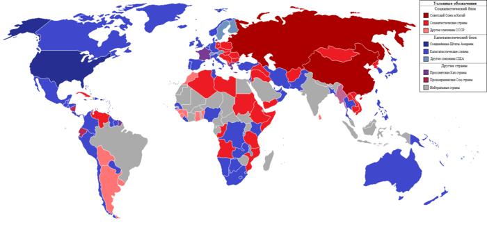 
Биполярный мир. Источник: http://ru.althistory.wikia.com/