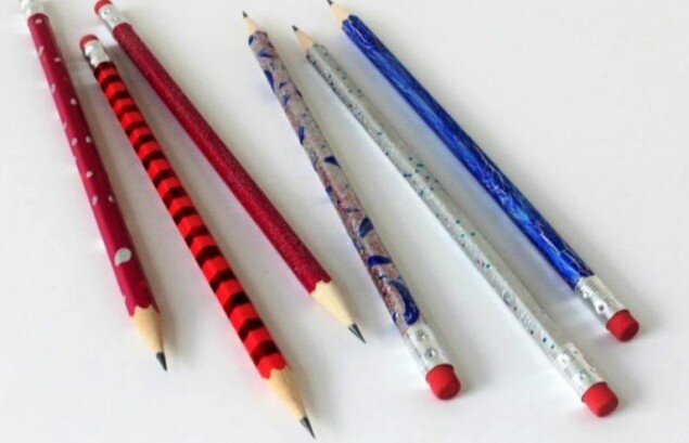    Декор карандашей   
Источник: «Arts crackers»