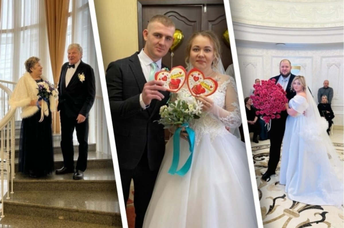    Опубликована подборка зимних свадебных фото в Новосибирске