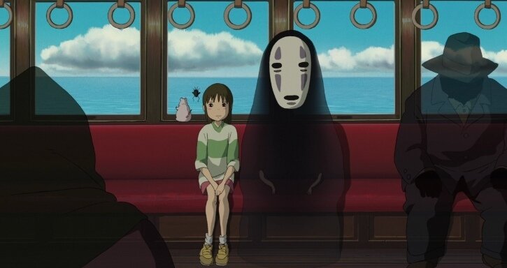    Кадр из аниме «Унесенные призраками»