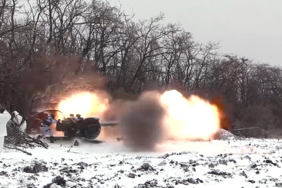    Российские подразделения заняли более выгодные рубежи и позиции. Фото: МО РФ