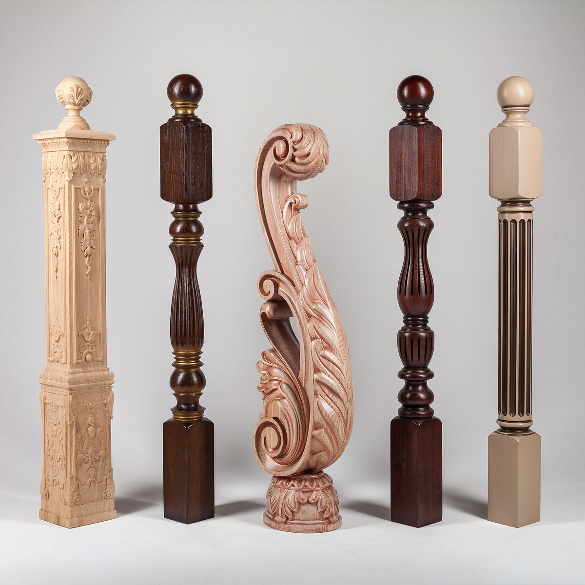 Балясины для деревянной лестницы