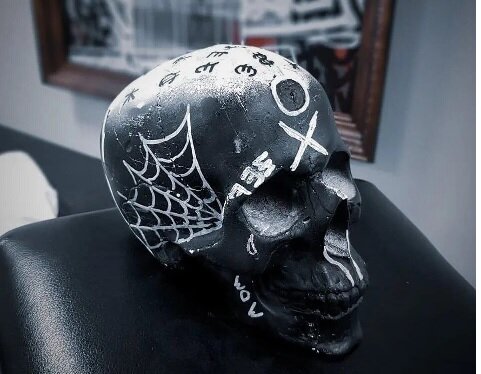 расписные черепа