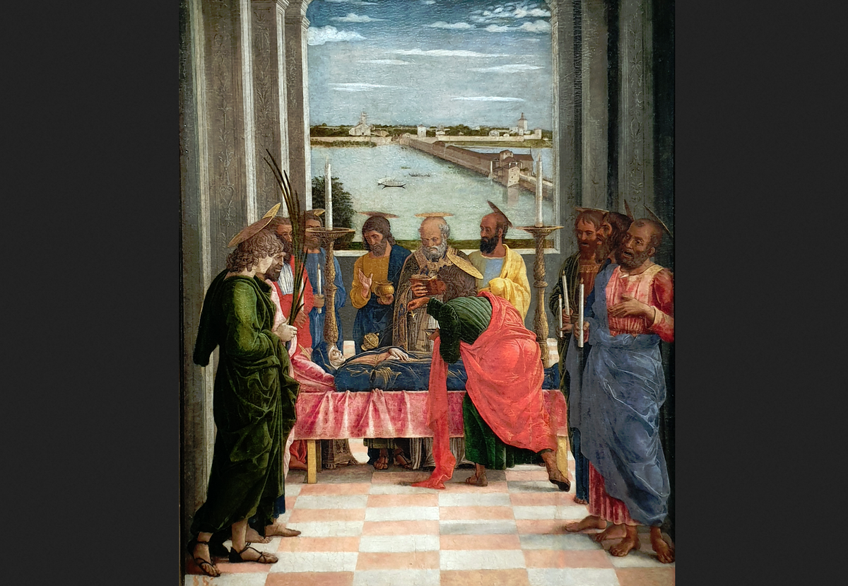 Андреа Мантенья. "Смерть Марии", 1462.