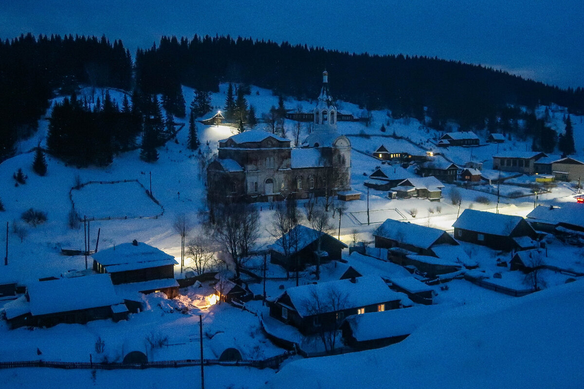 Пермский край тайга