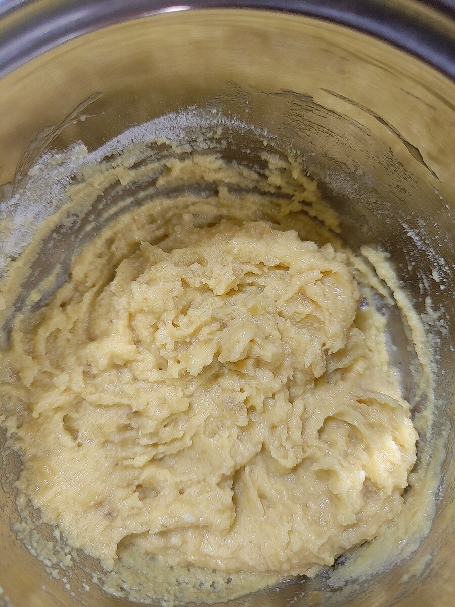 Тесто должно получиться густое, как на фотографии 