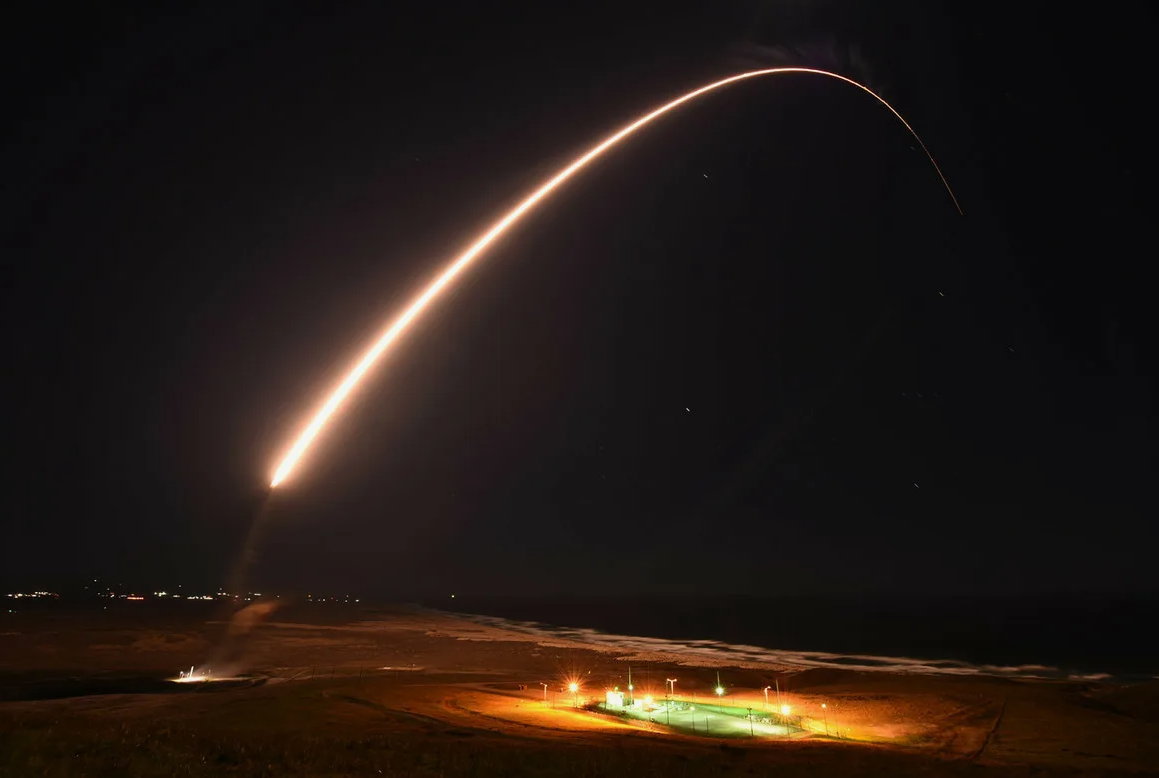 Пуск американской ядерной Minuteman III