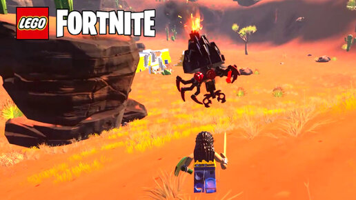 ВЗРЫВНОЙ КОЛОБОК И ФИНАЛ ПОСЕЛЕНИЯ Lego Fortnite