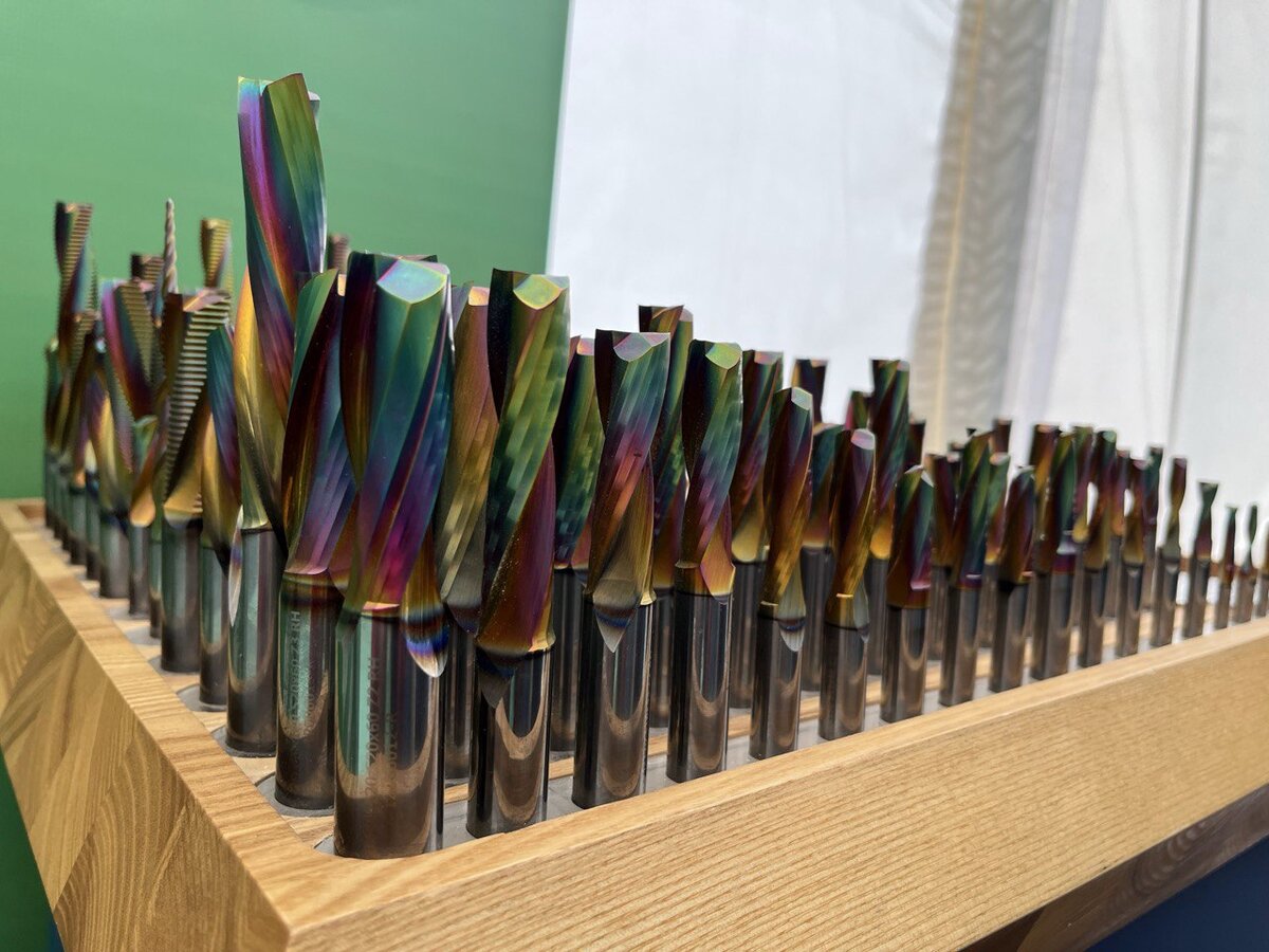 Образцы сверл производства GT