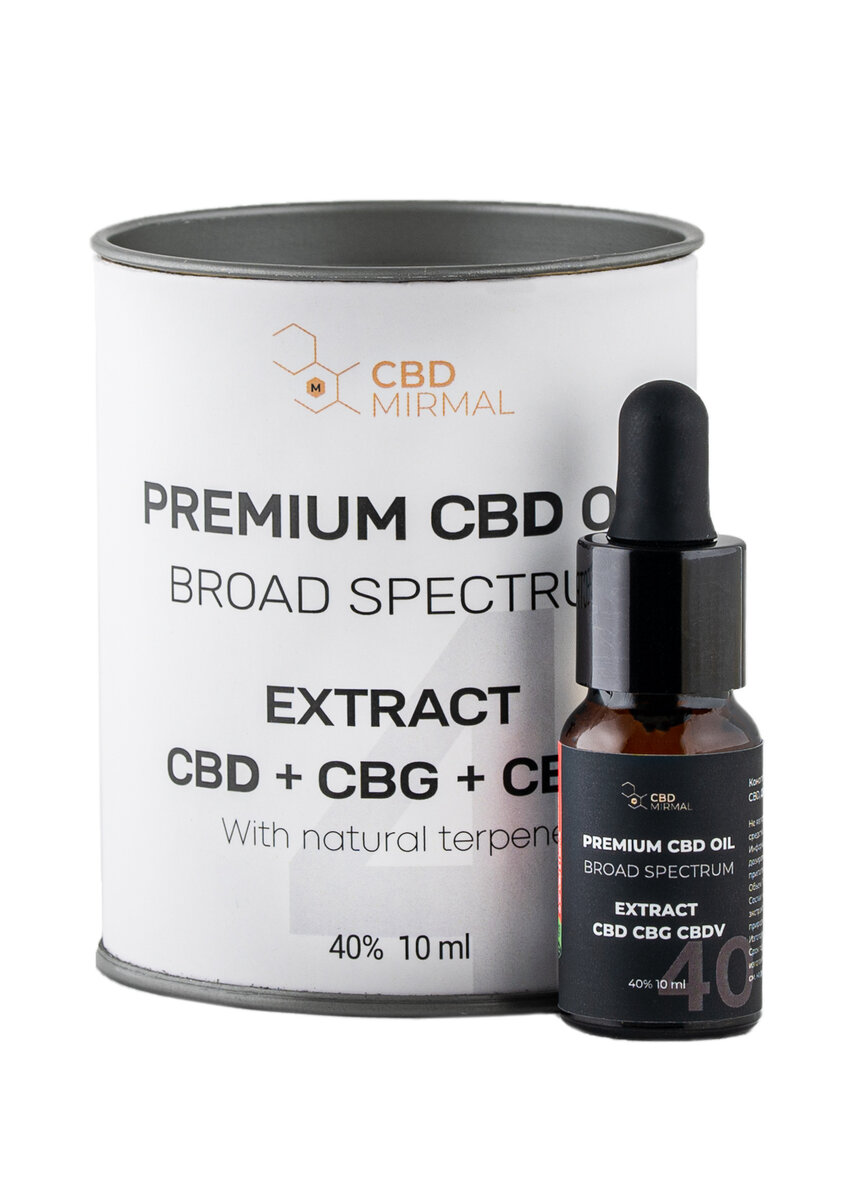 Состав: Конопляное масло, CBD, CBG, CBDV, природные терпены.