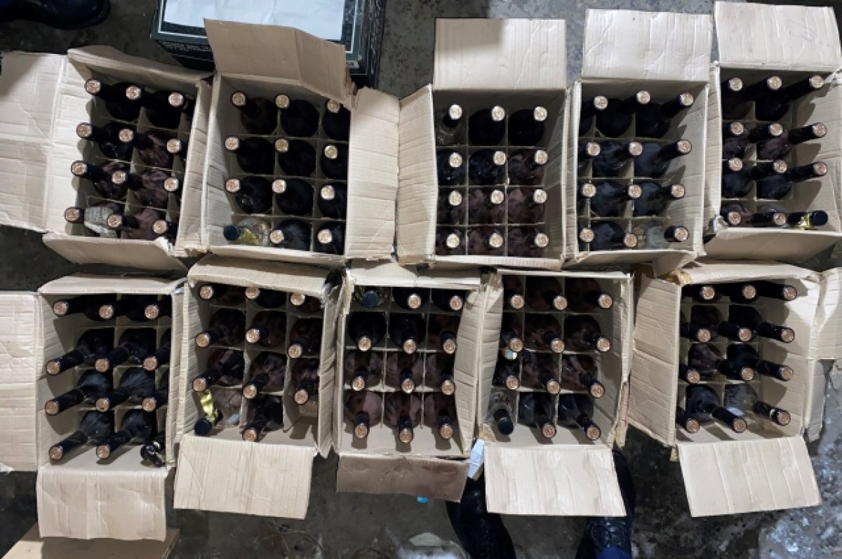    В Тюменской области пресекли незаконный оборот алкоголя из Челябинска