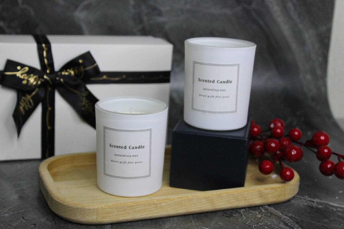 Подарочный набор ароматических свечей