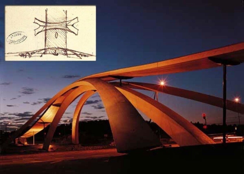 Мост Леонардо Да Винчи, Норвегия, г. Осло, 2001г.