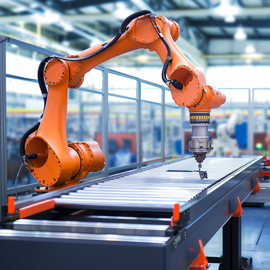 Робототехника - это область науки и технологии, которая занимается разработкой и применением роботов в различных сферах деятельности, включая промышленность.-2