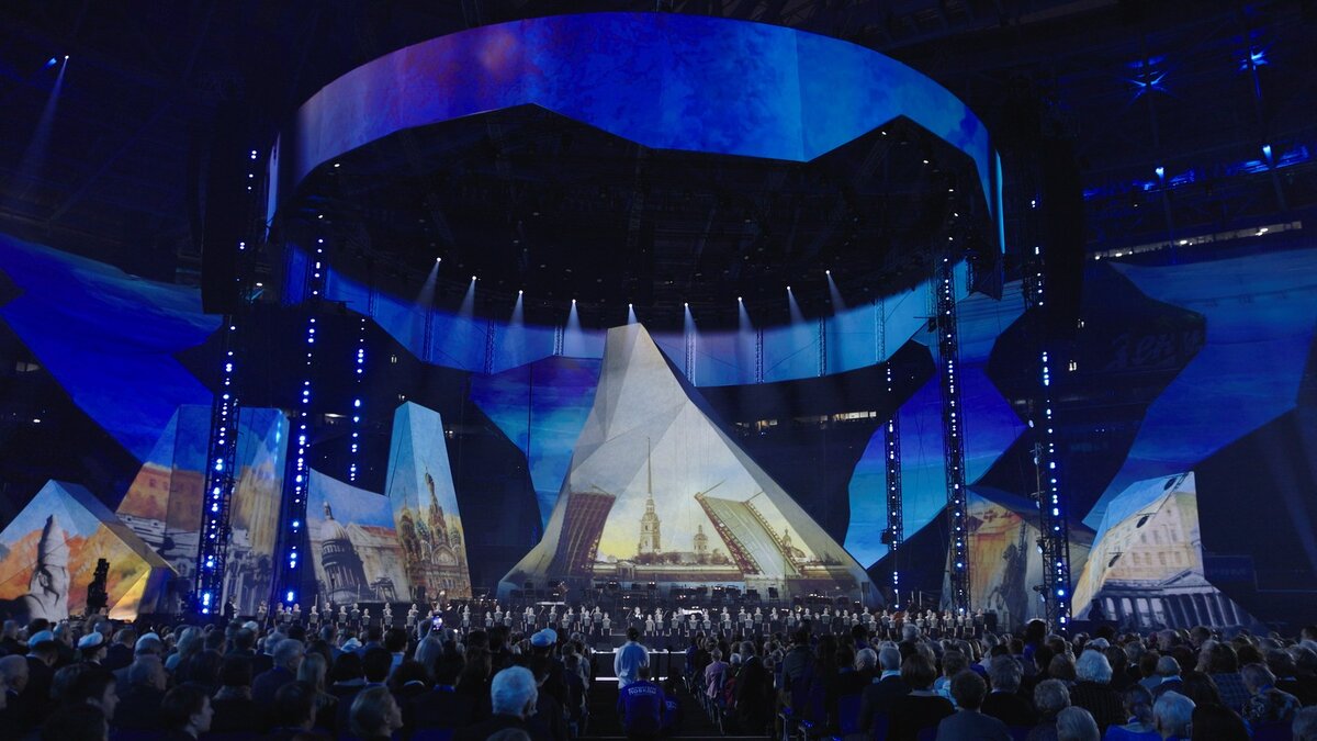 Концерт-реквием на стадионе "Газпром-арена"