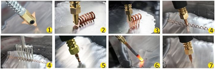 7 режимов работы = 7 приспособлений для точечной сварки