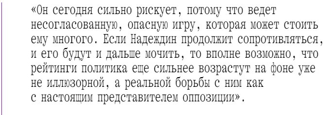 Пожалуй главное событие начала 2024 года, это неожиданная популярность Бориса Надеждина, выдвинувшего свою кандидатуру на предстоящих выборах президента.-16