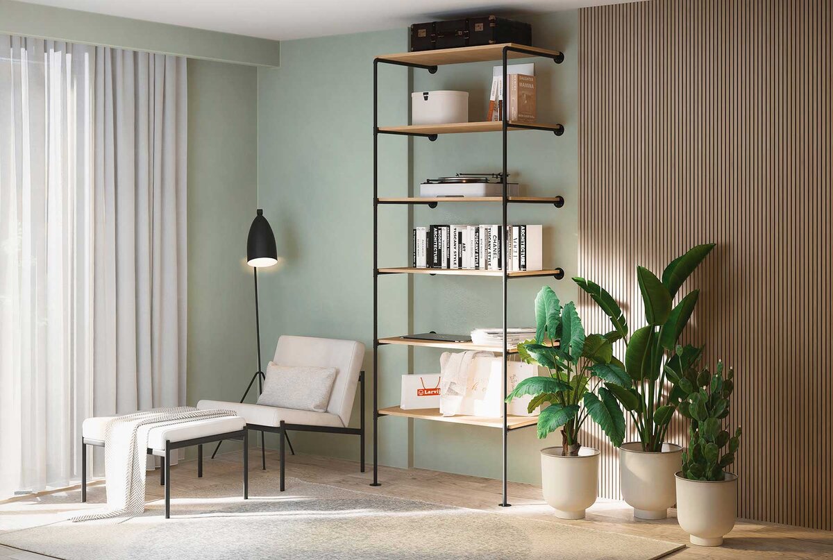 Система хранения Pipe, состоящая из труб