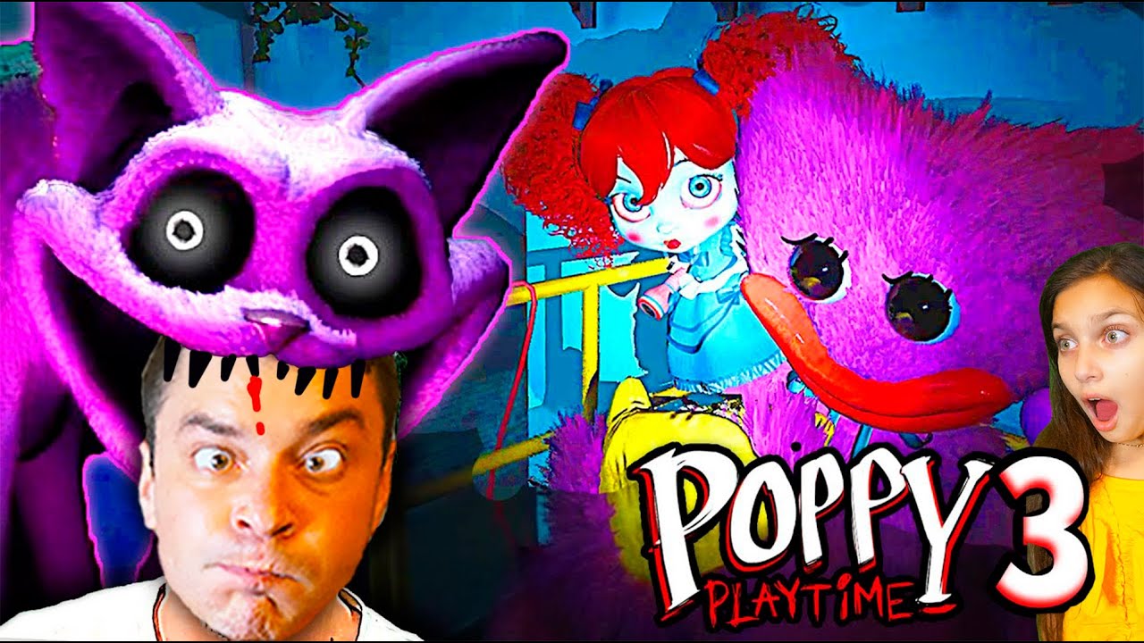 КОТ-УБИЙЦА СЪЕЛ ПАПУ 😼 ПОППИ ПЛЕЙТАЙМ 3 - Poppy Playtime 3 ПРОХОЖДЕНИЕ  Валеришка