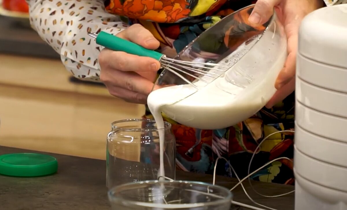 Приготовление кокосового йогурта