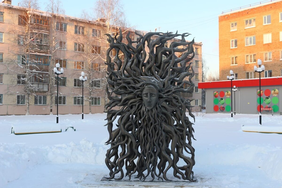 Арт-объект «Бог северных ветров». Фото проекта «Культурный след».