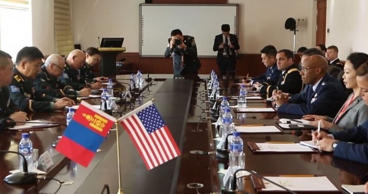 Встреча по военному сотрудничеству вс США в Монголии, 2019 год (иллюстрация из открытых источников)