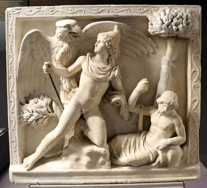Ганимед, 140–150 гг. н. э., римская копия 