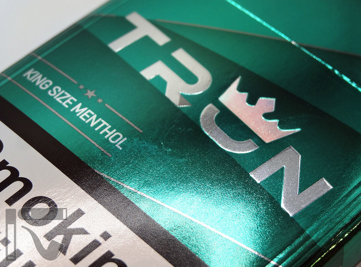 Сигареты Tron Menthol. Фото: © канал "Уголок Курильщика"