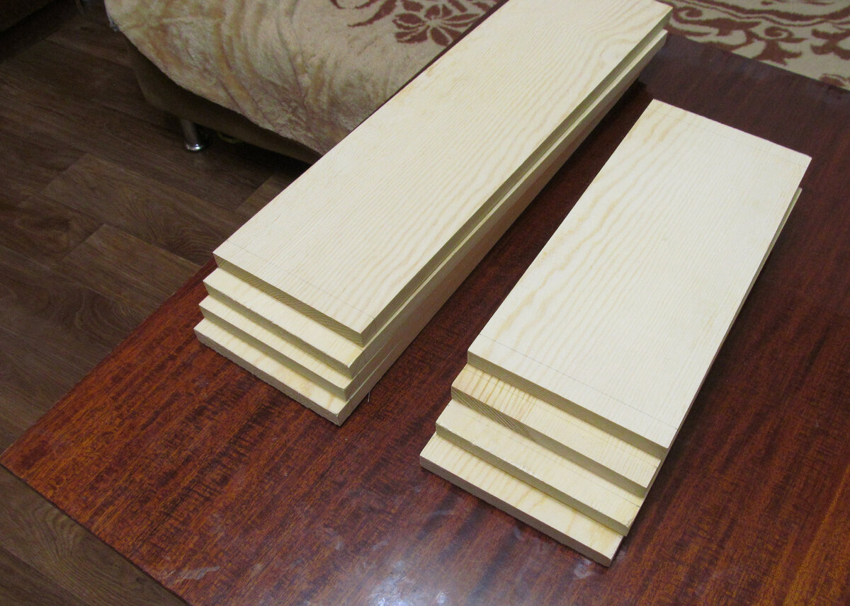 Заготовки для изготовления корпусов акустической системы