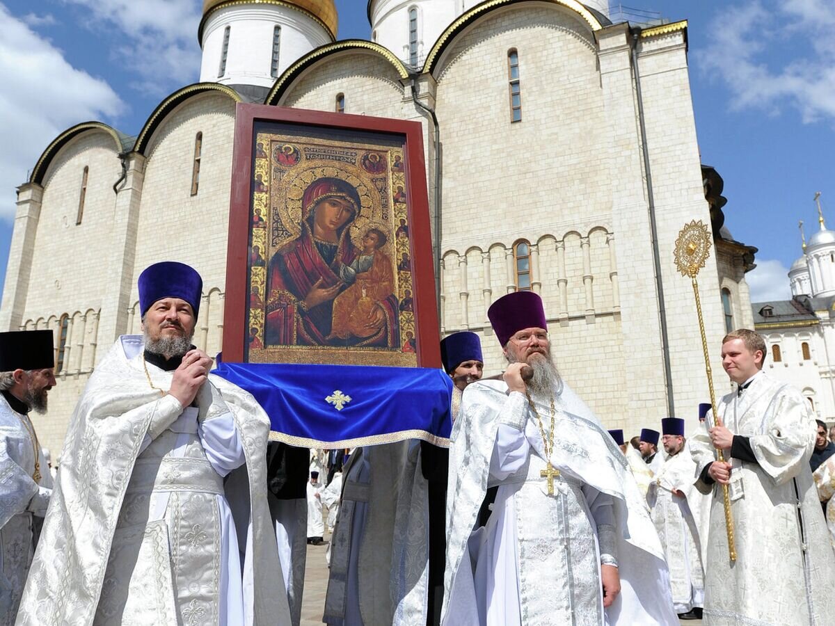    Патриаршее Богослужение в день памяти Кирилла и Мефодия© РИА Новости / Сергей Пятаков