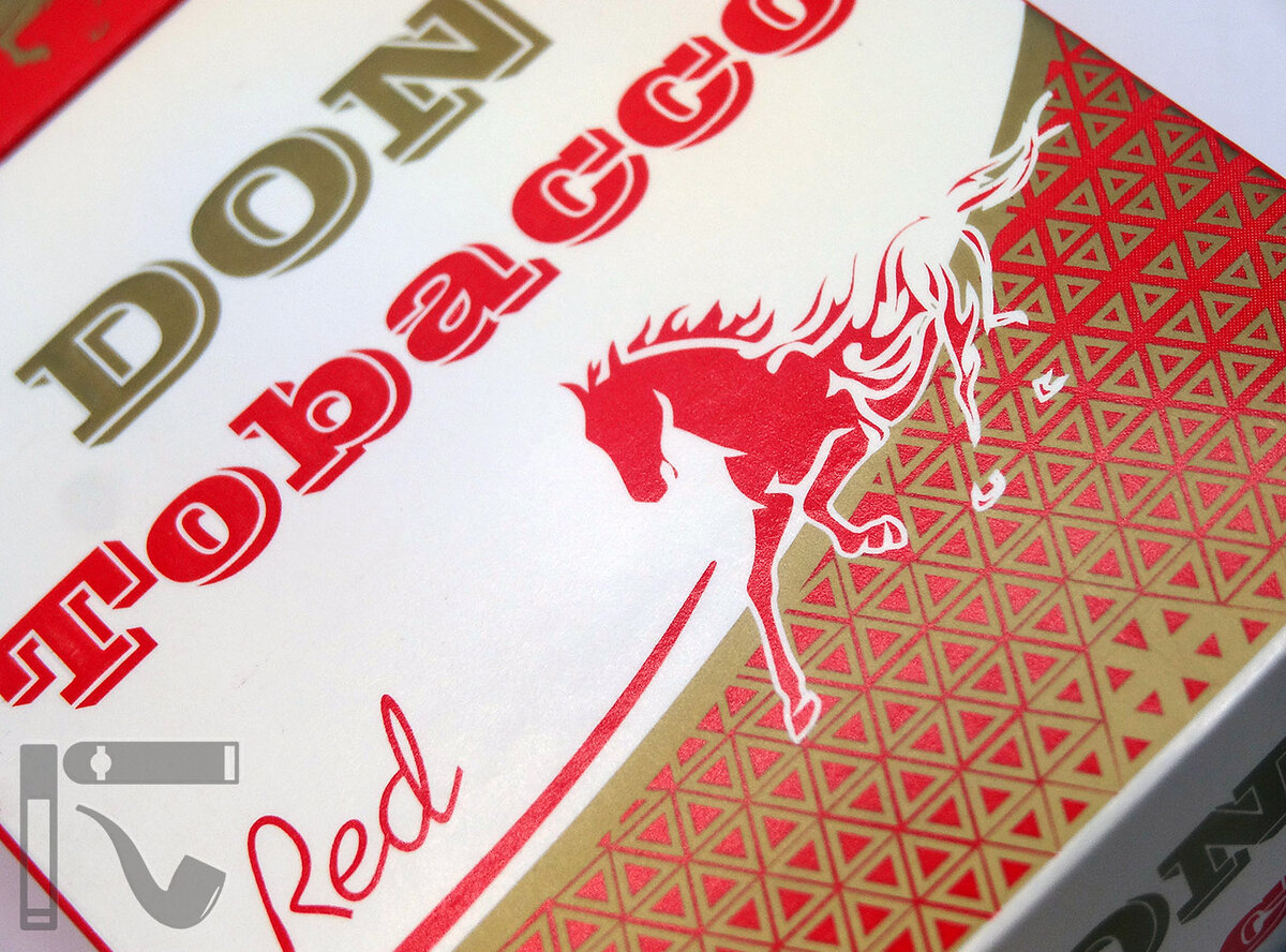 Сигареты Don Tobacco Red. Фото: © канал "Уголок Курильщика"