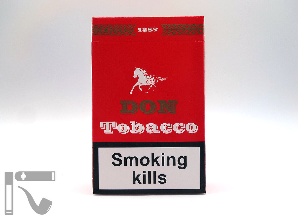 Сигареты Don Tobacco Red. Фото: © канал "Уголок Курильщика"