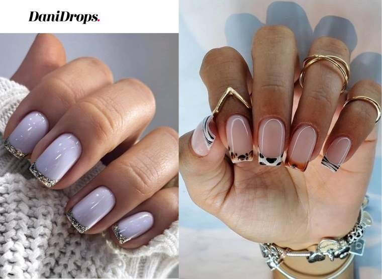 зимний маникюр. идеи новогоднего маникюра 2023. какие ногти модные на новый год 2024. маникюр юрна новый год. новогодний маникюр на короткие ногти.