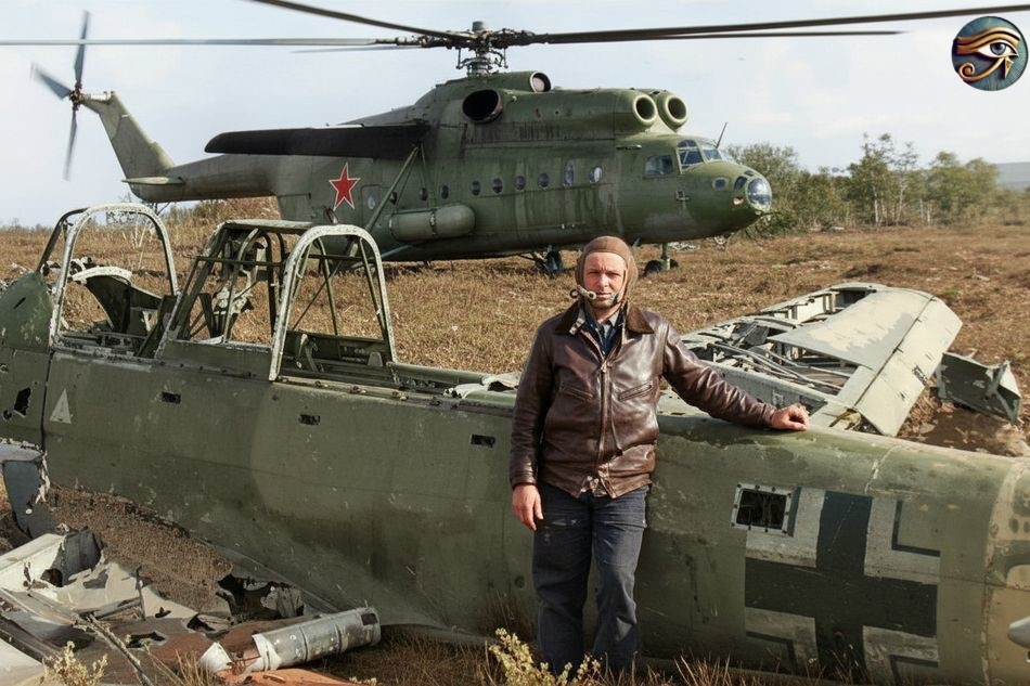 Встреча поколений. Даже лет через десять после Победы были возможны такие находки.