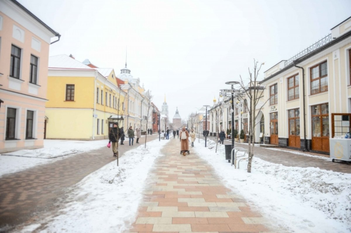    В Туле 2 февраля ожидается снег и порывистый ветер