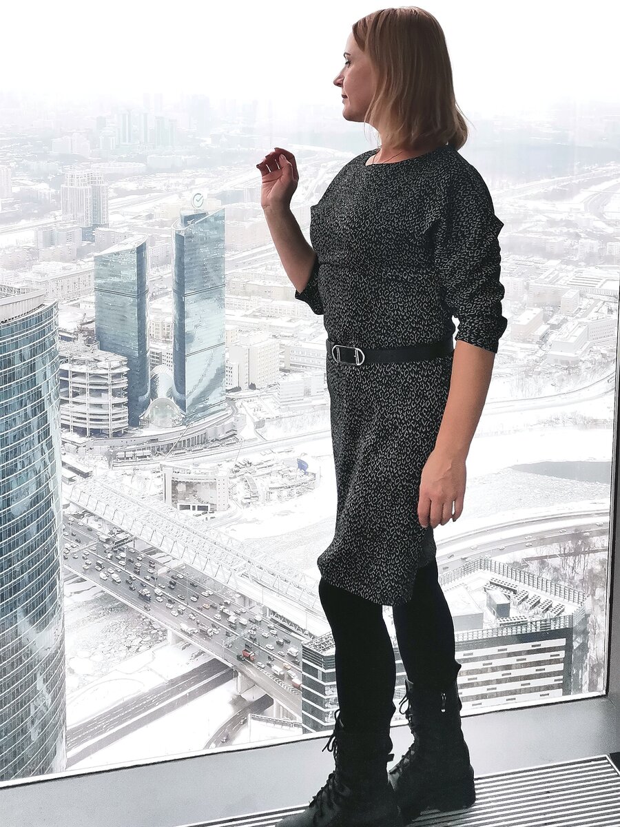 Панорамный вид на Москву с высоты 327 метров.