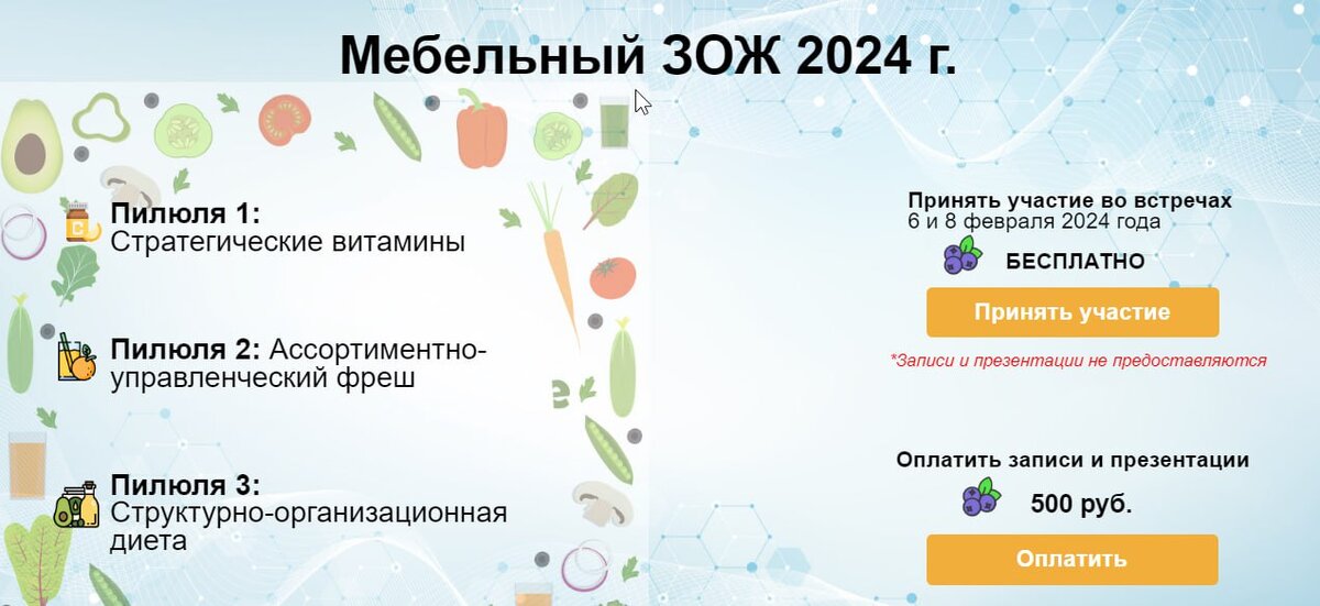 Зож 2024 год