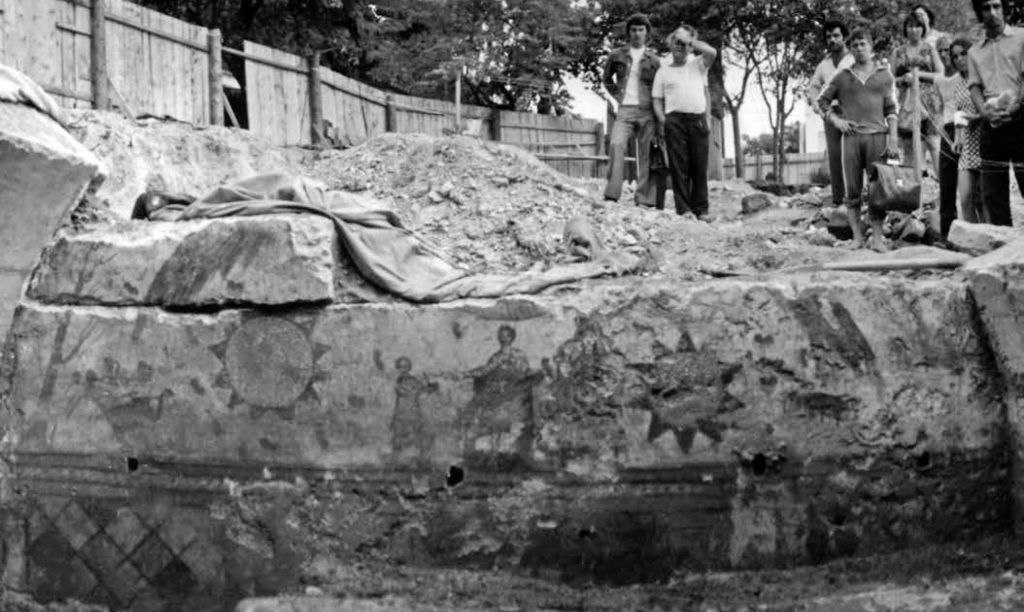 Анапа, 1975 год. Обнаружение склепа местной знати на территории древнего некрополя