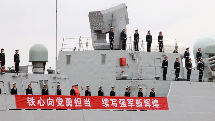 СЕЙЧАС КИТАЙ НЕВИДАННЫМИ ТЕМПАМИ РАЗВИВАЕТ ВОЕННО-МОРСКОЙ ФЛОТ. ФОТО: LIU FANG/XINHUA/GLOBALLOOKPRESS