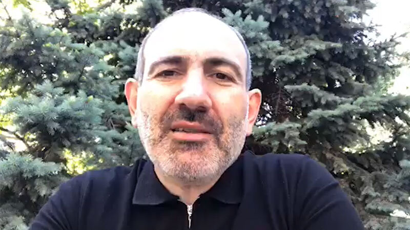    Никол Пашинян, скриншот видео facebook.com/nikol.pashinyan