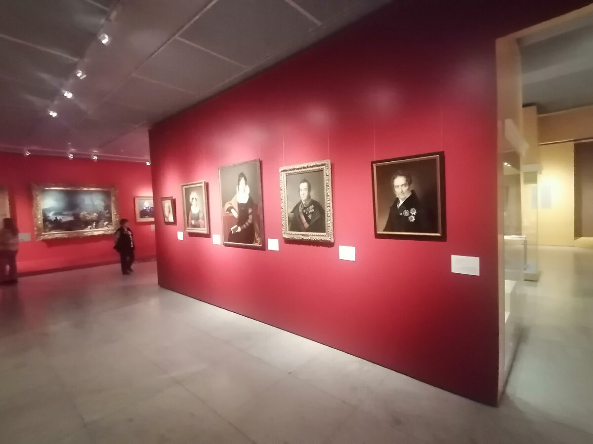 Один из залов выставки в Музее-панораме "Бородинская битва".