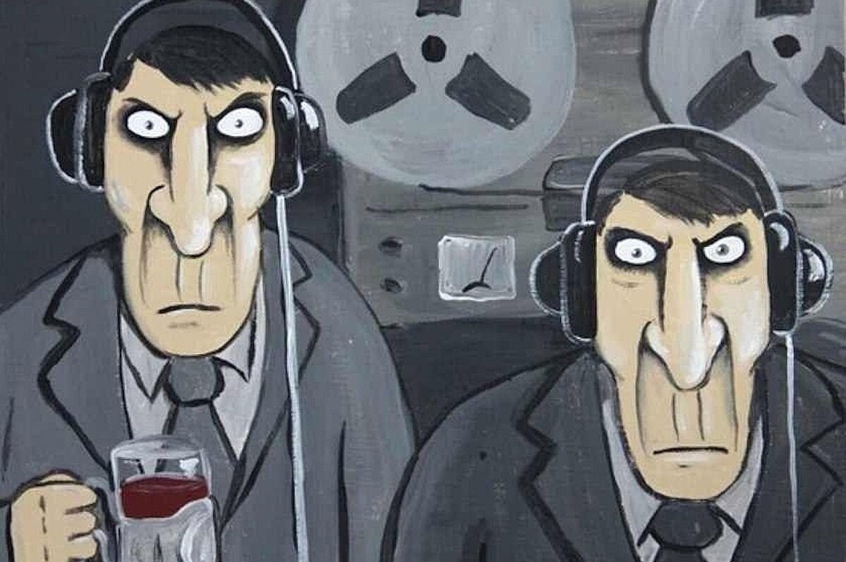 Картина Васи Ложкина "Родина слышит". Фото из открытых источников