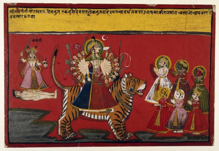 Изображение богини Матанги в Бруклинском музее. Фото: en.wikipedia.org