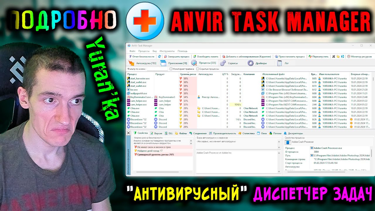 AnVir Task Manager - 