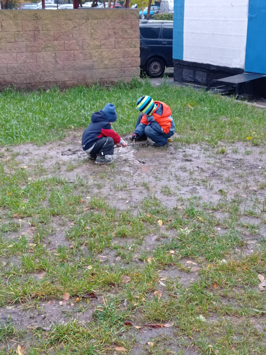 Сенсорное насыщение на природе :) 