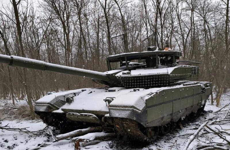 Т-90М «Прорыв» танкистов десантников 76 гв дшд, источник – Телеграм-канал ВДВ Псков ZOV 