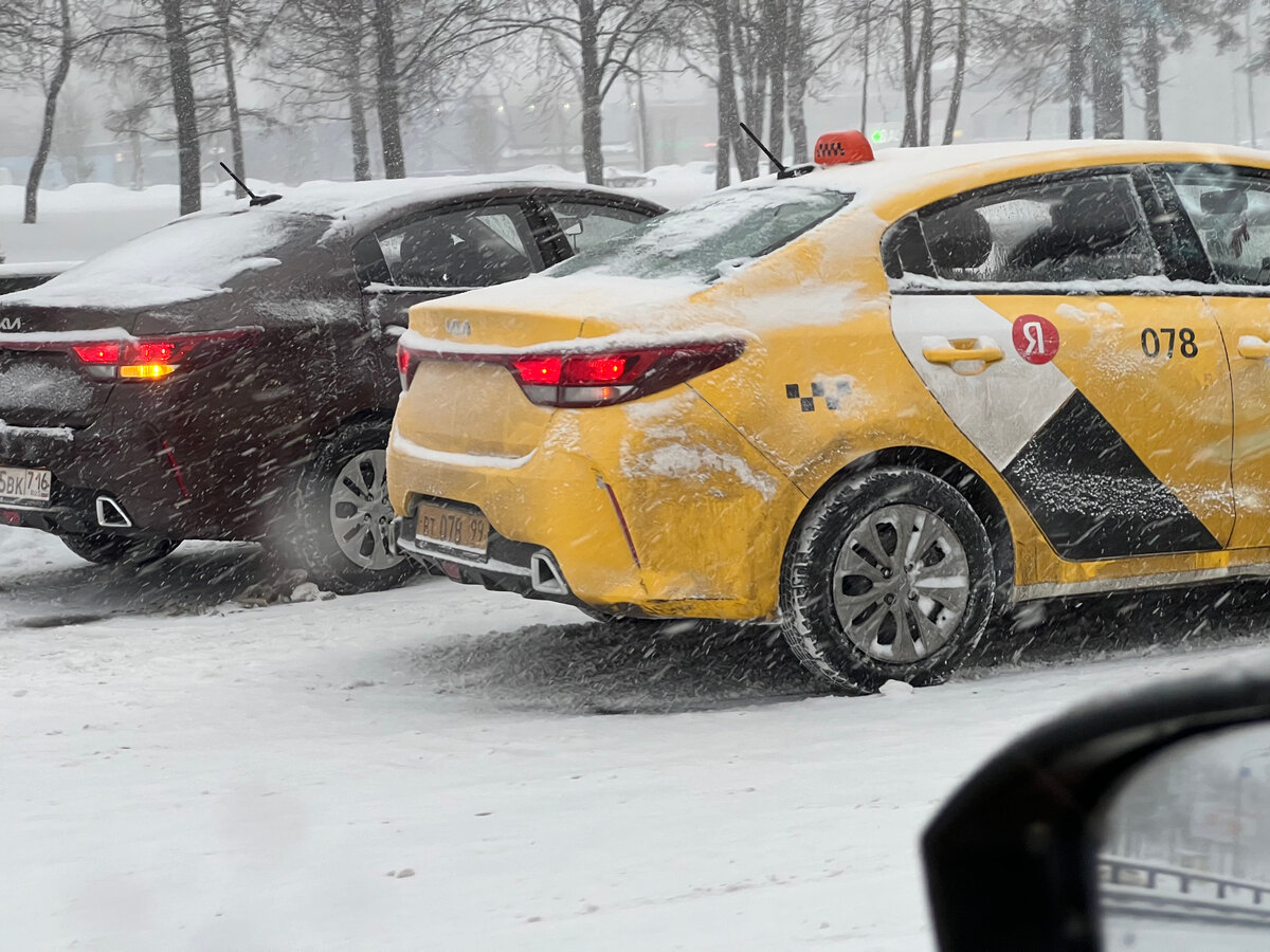 Предновогодние снегопады в Москве, фото из личного архива
