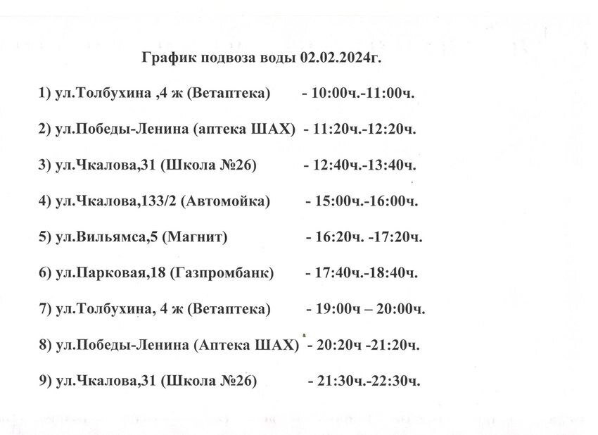 Водоканал астрахань отключение