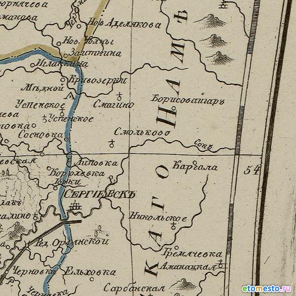 Фото из открытых источников. Карта 1794  года.